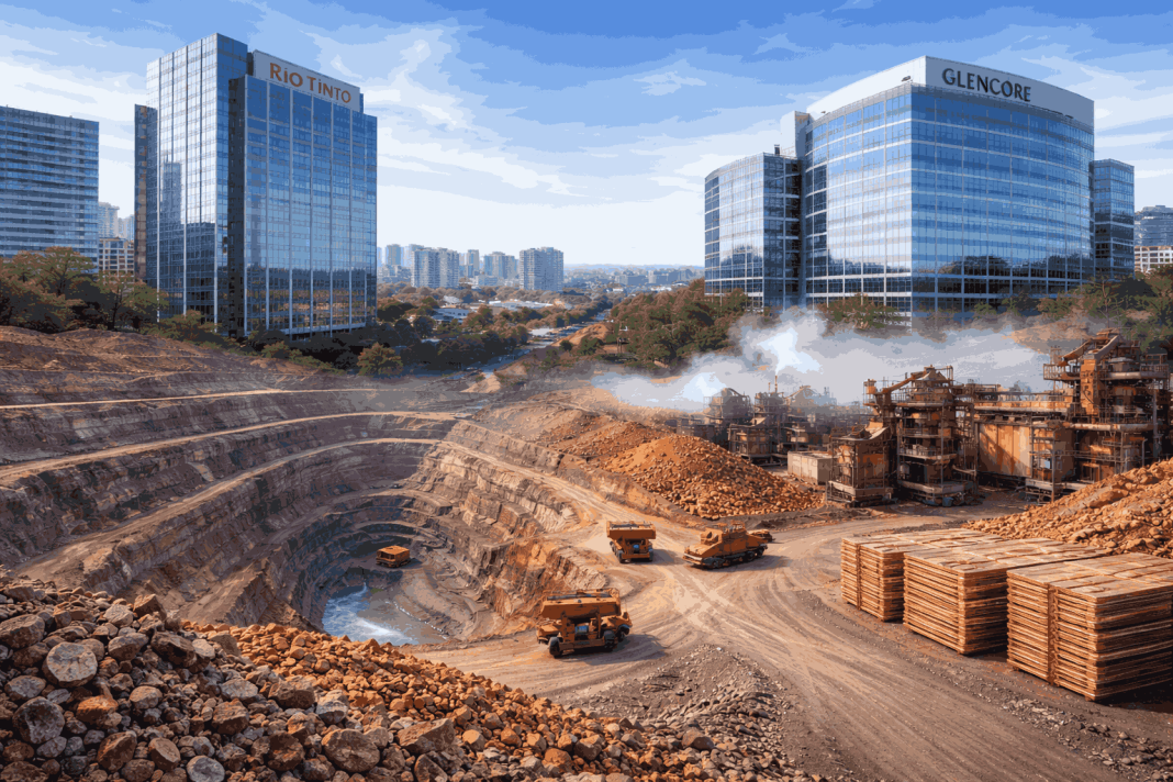 Rio Tinto Glencore Merger Talks Signal Mining Mega Shift