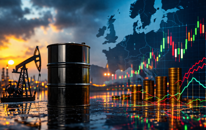Oil Price Surge Drives Mixed European Market Trends