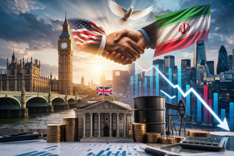 UK Rate Outlook Drops After US-Iran Ceasefire Deal