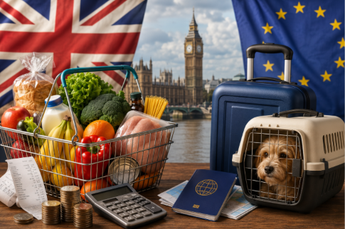 Brexit Wallet Impact: Rising Food and Travel Costs UK