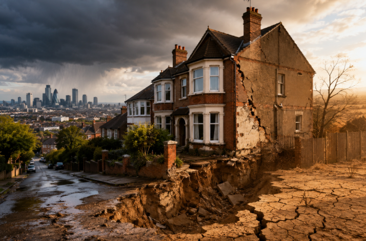 Climate Subsidence Risk Threatens Millions of UK Homes