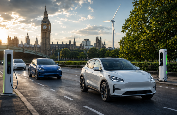 EV Rules Impact: UK Faces Climate Cost From Hybrid Growth