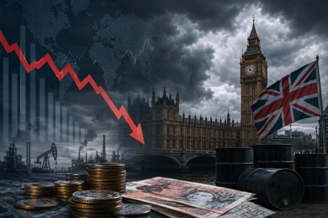 UK Economic Contraction Deepens as Energy Costs Rise